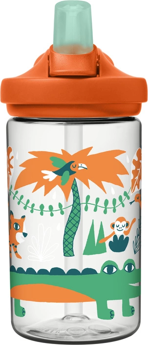 Camelbak Eddy+ Kids 400ml Jungle Animals Flasche 4 Camelbak Eddy+ Kids 400ml Jungle Animals Flasche – Bild 2
