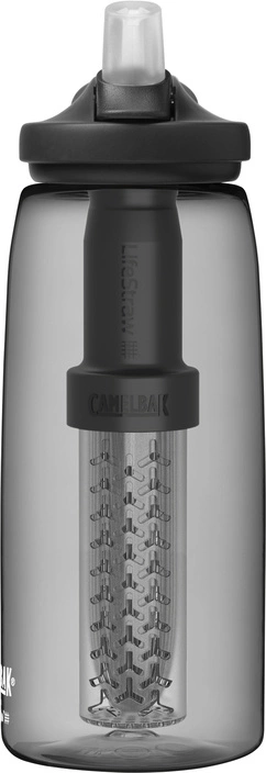 Camelbak Eddy+ Lifestraw 1.0l Charcoal Flasche 4 Camelbak Eddy+ Lifestraw 1.0l Charcoal Flasche – Bild 2