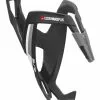 Elite Custom Race Plus Schwarz Matt/weiss/grau Flaschenhalter -Lupine Verkäufe elite custom race plus matte black white