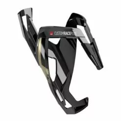Elite Custom Race Plus Schwarz Glanz/gold Flaschenhalter