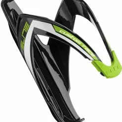 Elite Custom Race Schwarz Glanz/grün Flaschenhalter