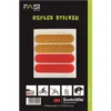 FASI Reflex-Sticker Streifen Mit 3M Scotchlite Folie Gelb/rot