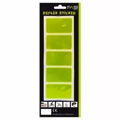 FASI Reflex-Sticker Vierecke Gelb