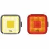 Knog Blinder Square Twin Pack Lichtset Black -Lupine Verkäufe knog blinder square twin pack black