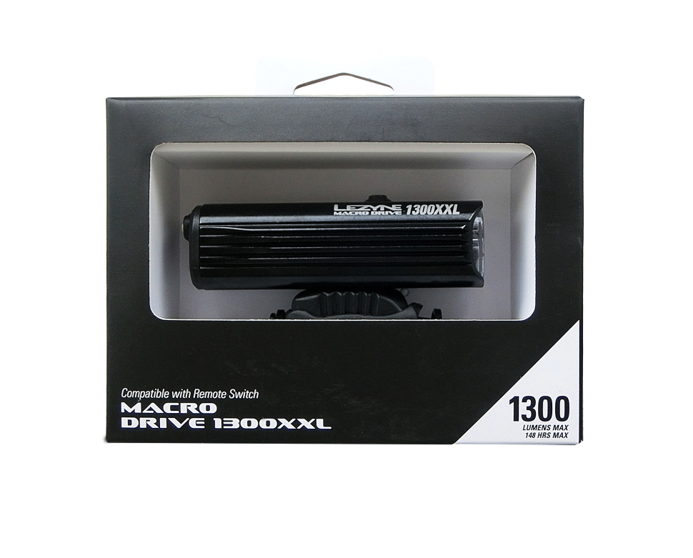 Lezyne Macro Drive 1300XXL Remote Loaded Scheinwerfer Schwarz 3 Lezyne Macro Drive 1300XXL Remote Loaded Scheinwerfer Schwarz