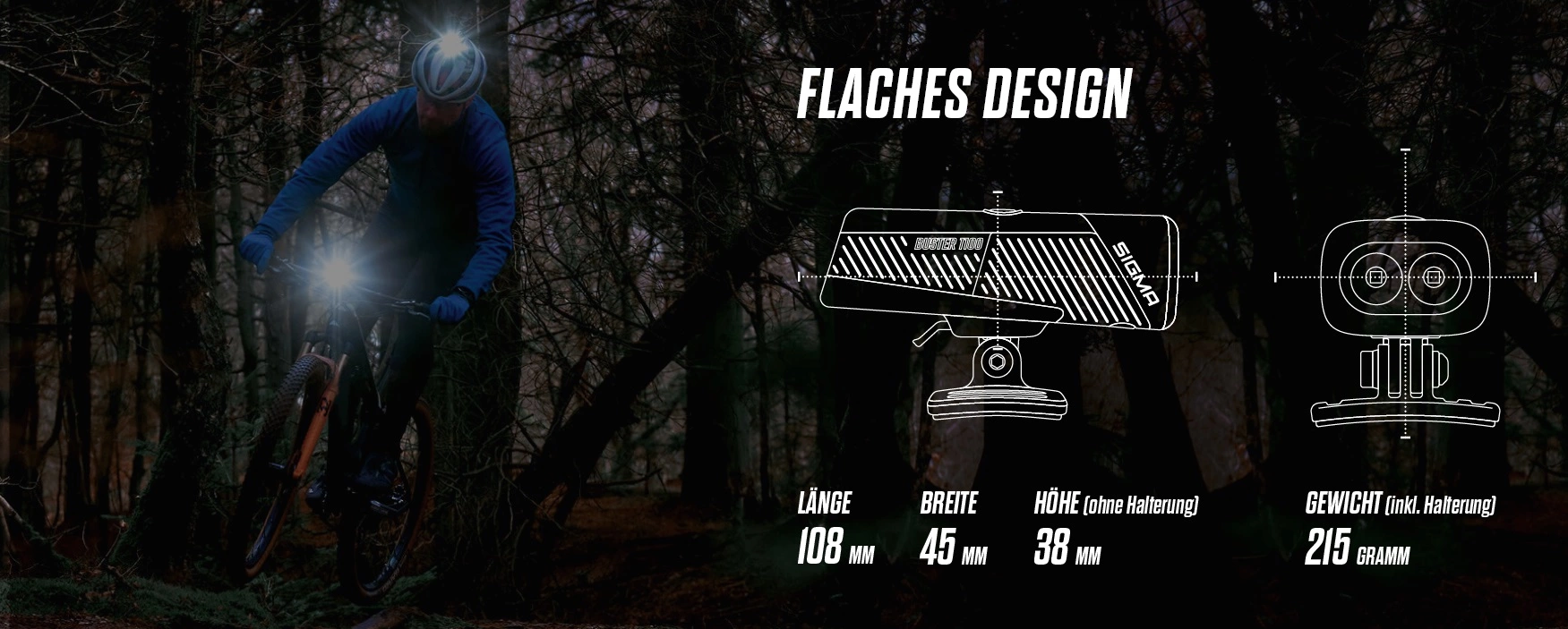 Sigma Buster 1100 Helmlampe 4 Sigma Buster 1100 Helmlampe – Bild 2