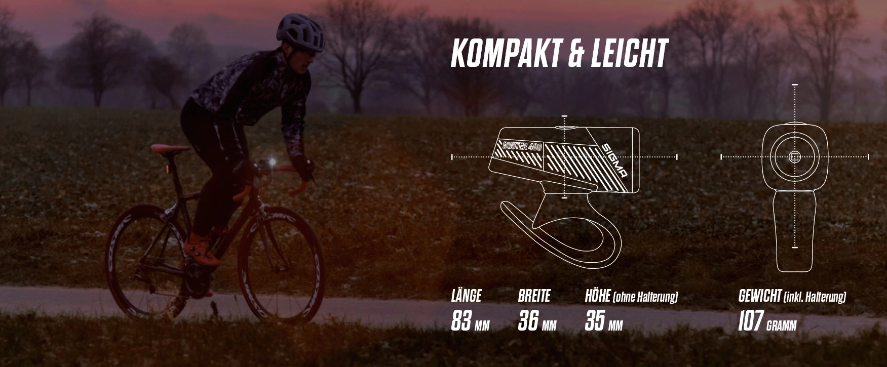 Sigma Buster 400 Frontlicht 6 Sigma Buster 400 Frontlicht – Bild 4