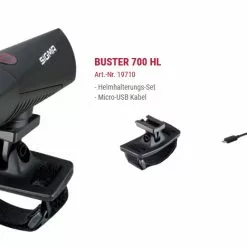 Sigma Buster 700 HL Helmlampe -Lupine Verkäufe sigma buster 700 hl helmlampe 8
