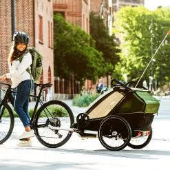 Thule Chariot CAB 2 Cypress Green-black Kinderanhänger -Lupine Verkäufe thule chariot cab 2 xypress green black kinderanhaenger 4