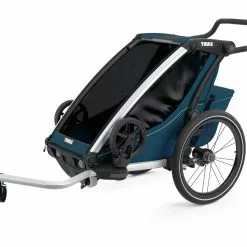 Thule Chariot Cross 1 Majolica Blue Kinderanhänger