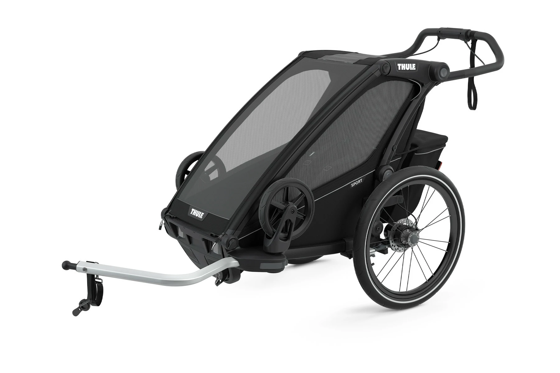 Thule Chariot Sport 1 Midnight Black Kinderanhänger 5 Thule Chariot Sport 1 Midnight Black Kinderanhänger – Bild 3
