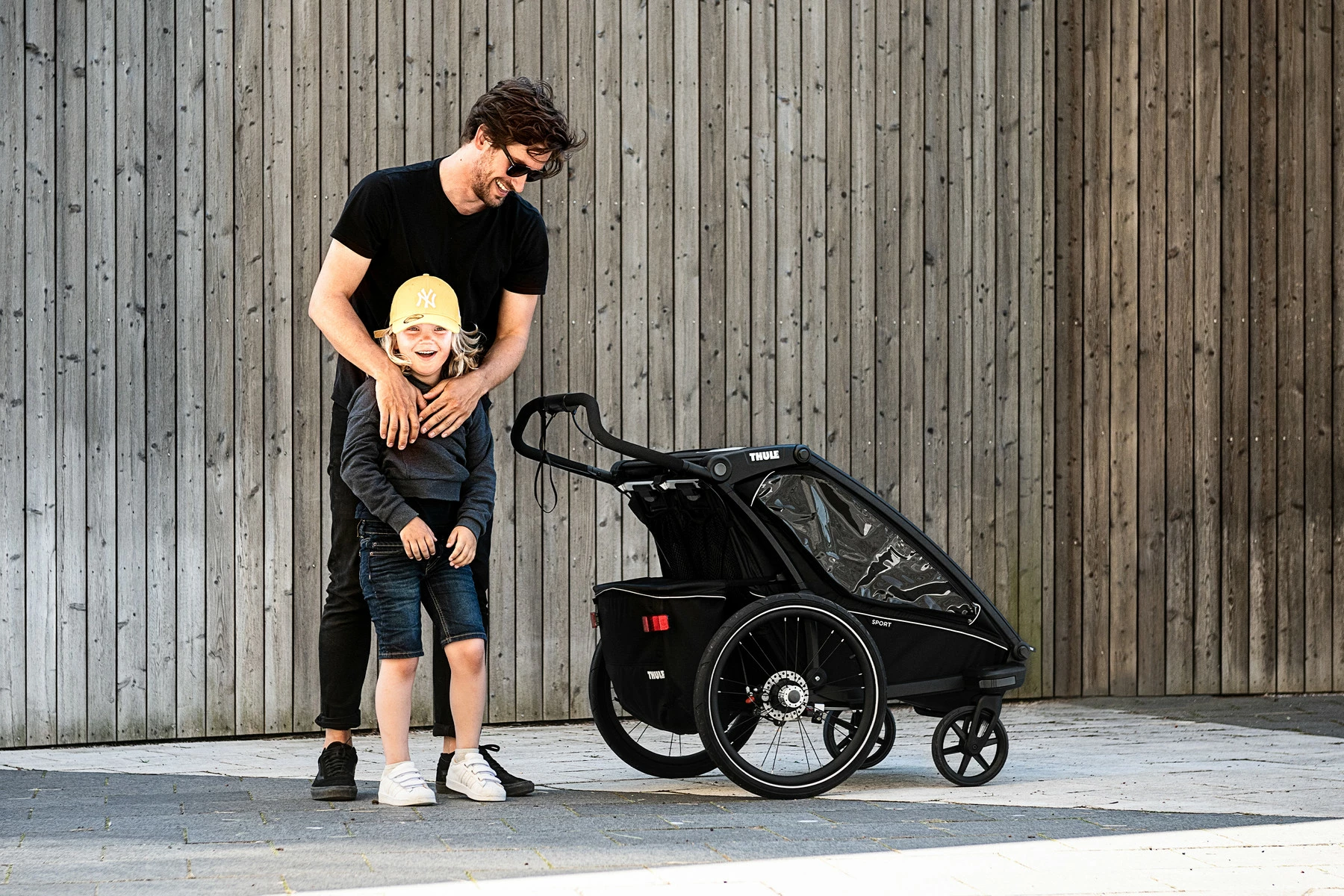 Thule Chariot Sport 1 Midnight Black Kinderanhänger 6 Thule Chariot Sport 1 Midnight Black Kinderanhänger – Bild 4